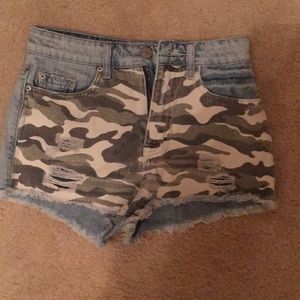 Camo shorts